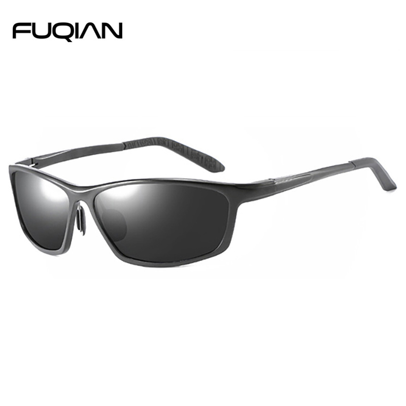 2019 Vintage Aluminum Magnesium Outdoor Sports Men Polarized Sunglasses