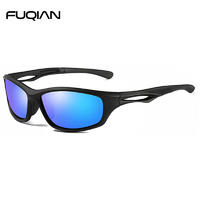 Fashion Soft Material TR90 Polarized Men Outdoor Sports Athletic Sunglasses