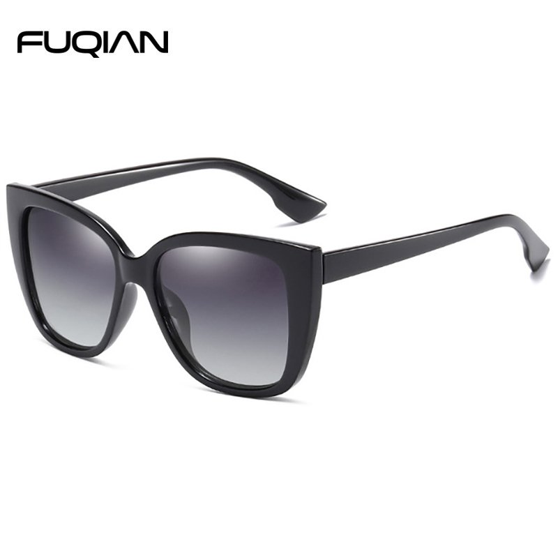 Classic Plastic Cat-eye Polarized Driving Sunglasses For Women