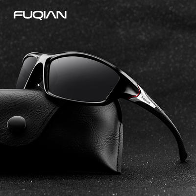 New Sports Polarized Sunglasses For Men and Women Fashion Plastic Outdoor Sun Glasses Black Shades Goggle UV400 90120